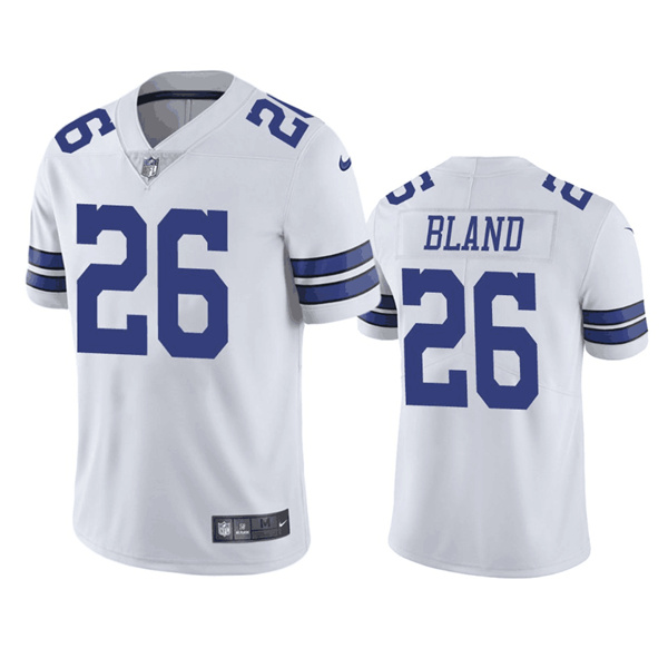 Men's Dallas Cowboys #26 DaRon Bland White Vapor Untouchable Limited Stitched Football Game Jersey - Click Image to Close